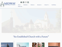 Tablet Screenshot of midwaypca.org